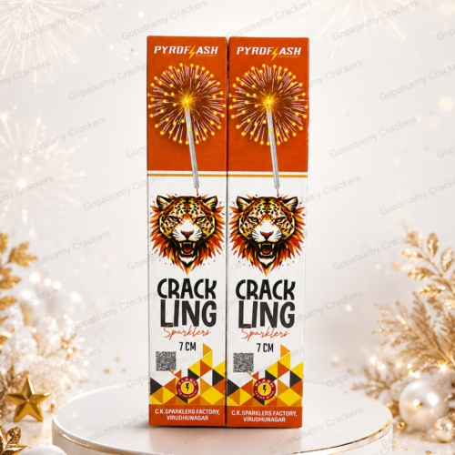 7cm Crackling Sparklers (கிரேக்கலிங் கம்பி மத்தாப்பு)