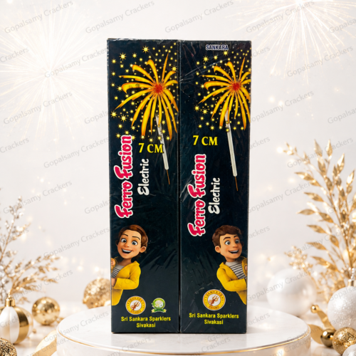 7cm Electric Sparklers (роЪро╛родро╛ роХроорпНрокро┐ роородрпНродро╛рокрпНрокрпБ)