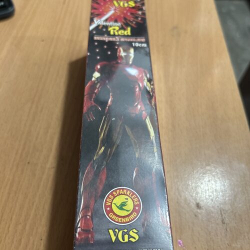 10cm Red sparklers (சிகப்பு கம்பி மத்தாப்பு)
