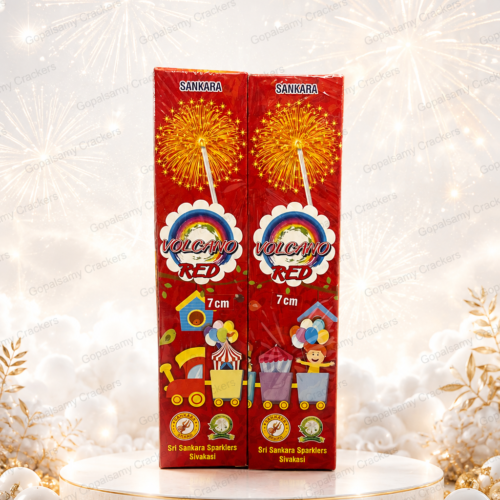 7cm Red Sparklers (சிகப்பு கம்பி மத்தாப்பு)